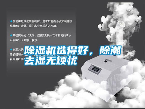 除濕機(jī)選得好，除潮去濕無煩憂