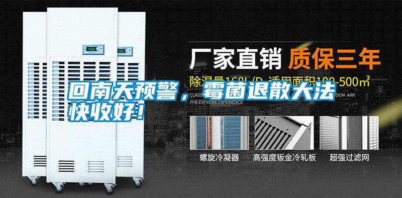 回南天預警，霉菌退散大法快收好！