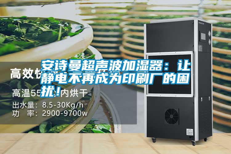 安詩曼超聲波加濕器：讓靜電不再成為印刷廠的困擾！