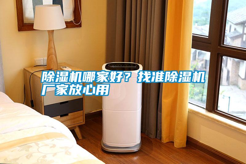 除濕機哪家好？找準除濕機廠家放心用