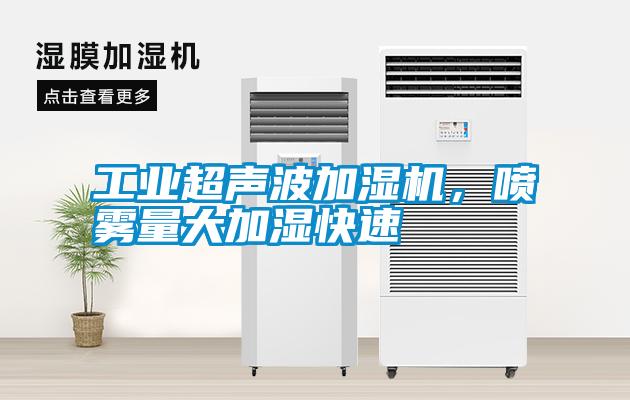 工業超聲波加濕機，噴霧量大加濕快速