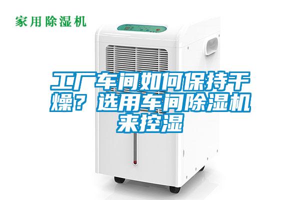 工廠車間如何保持干燥?選用車間除濕機來控濕