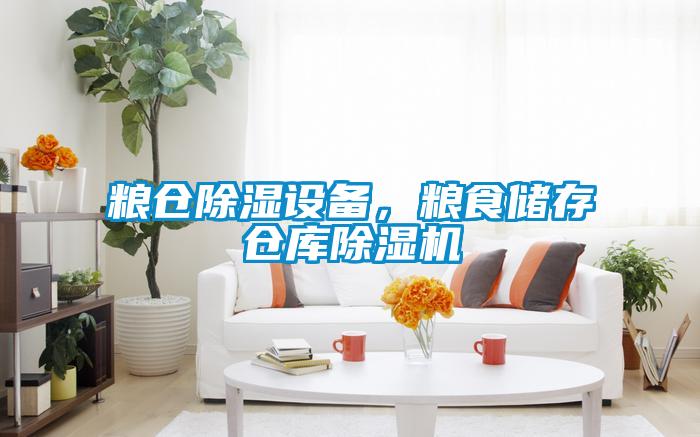 糧倉除濕設備，糧食儲存?zhèn)}庫除濕機