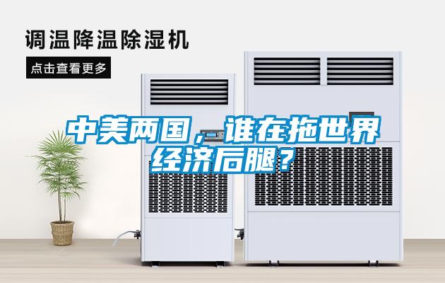 中美兩國，誰在拖世界經濟后腿？