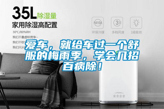 愛車，就給車過一個(gè)舒服的梅雨季，學(xué)會(huì)幾招百病除！