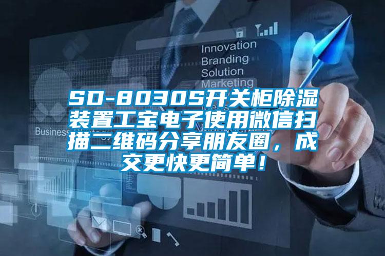 SD-8030S開關柜除濕裝置工寶電子使用微信掃描二維碼分享朋友圈，成交更快更簡單！