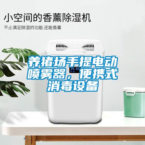 養豬場手提電動噴霧器，便攜式消毒設備