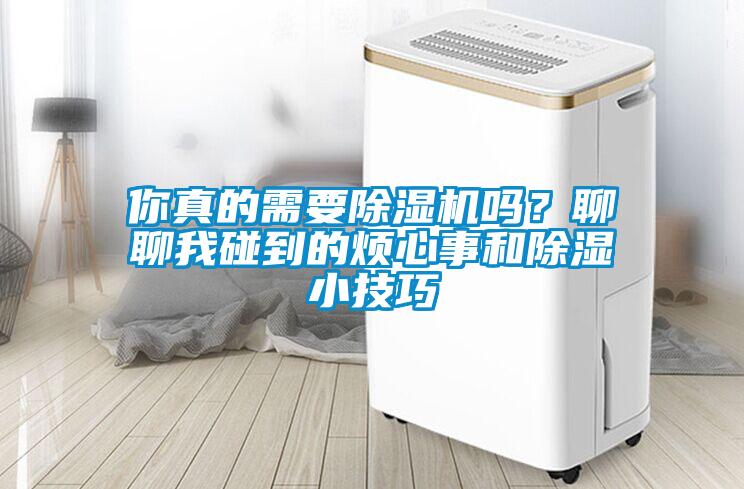 你真的需要除濕機嗎?聊聊我碰到的煩心事和除濕小技巧
