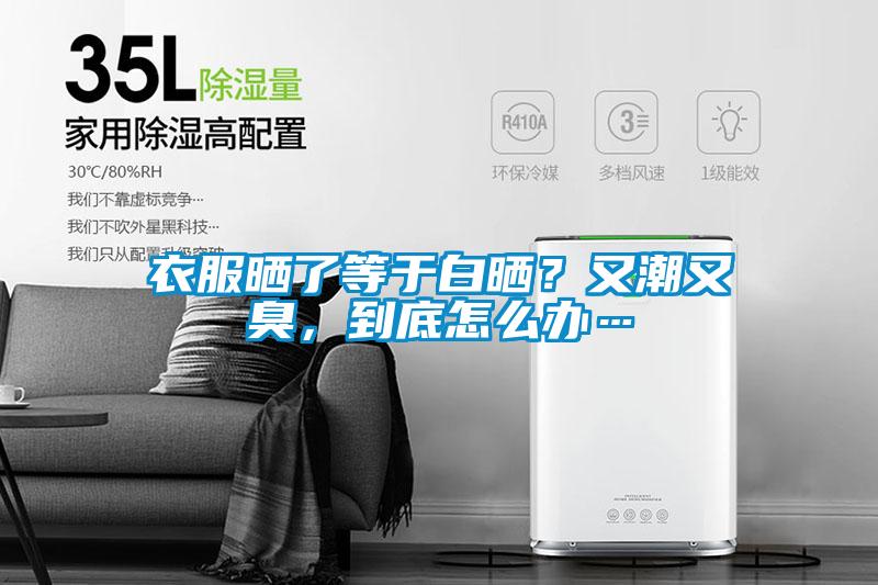 衣服曬了等于白曬？又潮又臭，到底怎么辦…