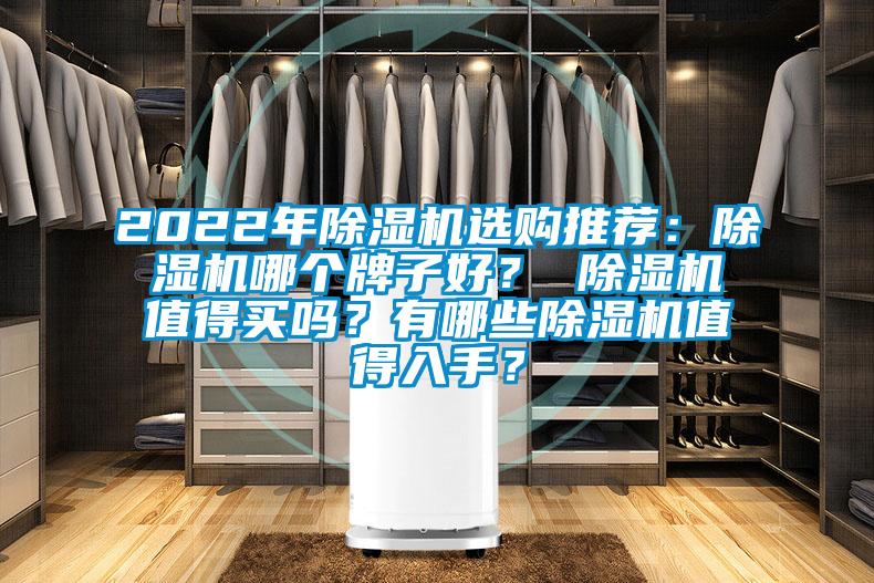 2022年除濕機選購推薦：除濕機哪個牌子好？ 除濕機值得買嗎？有哪些除濕機值得入手？
