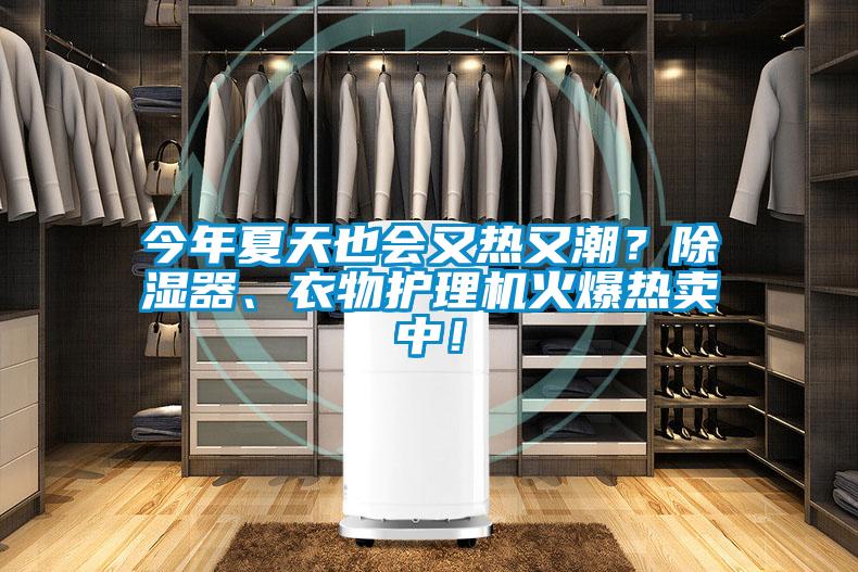 今年夏天也會又熱又潮？除濕器、衣物護(hù)理機火爆熱賣中！