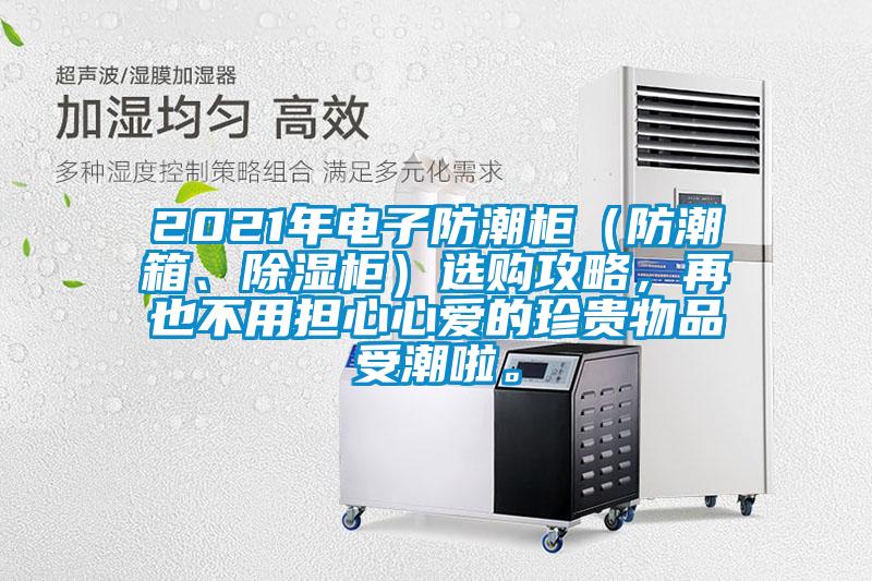 2021年電子防潮柜（防潮箱、除濕柜）選購攻略，再也不用擔心心愛的珍貴物品受潮啦。
