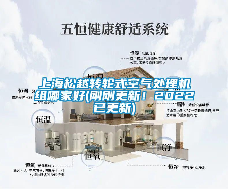 上海松越轉(zhuǎn)輪式空氣處理機(jī)組哪家好(剛剛更新!2022已更新)