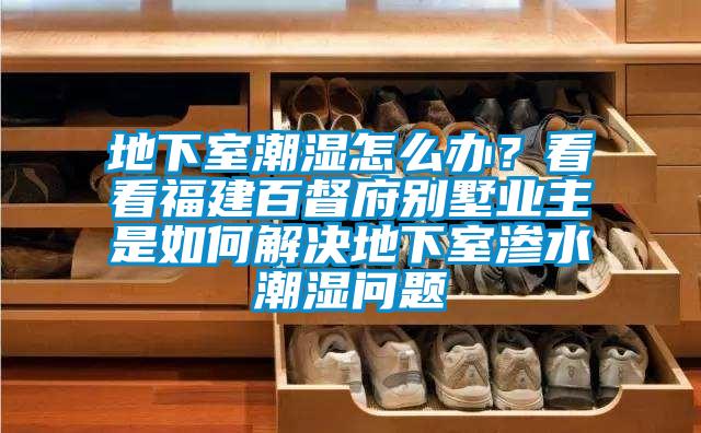 地下室潮濕怎么辦？看看福建百督府別墅業主是如何解決地下室滲水潮濕問題