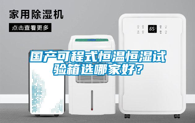 國(guó)產(chǎn)可程式恒溫恒濕試驗(yàn)箱選哪家好？