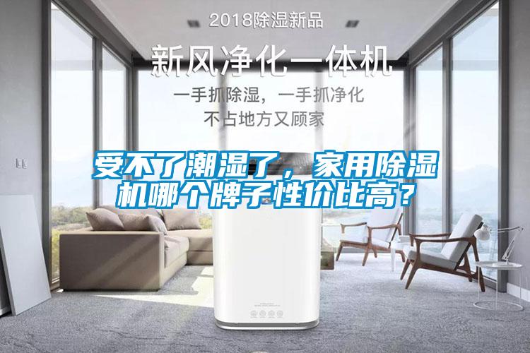 受不了潮濕了，家用除濕機哪個牌子性價比高？