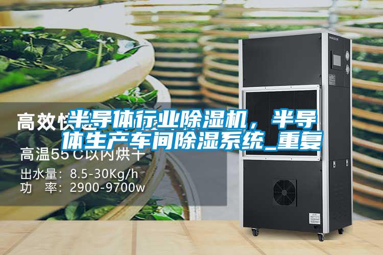 半導體行業除濕機，半導體生產車間除濕系統_重復