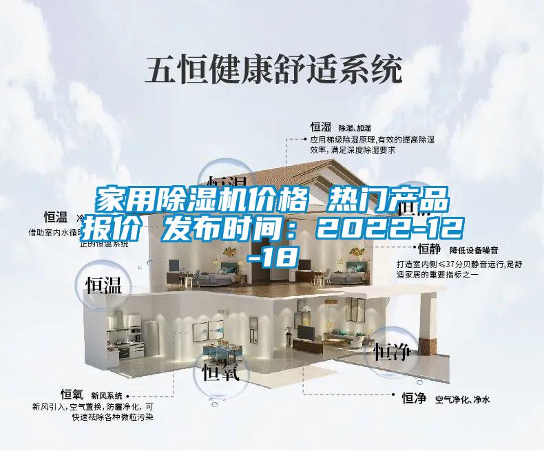 家用除濕機價格 熱門產(chǎn)品報價 發(fā)布時間:2022-12-18