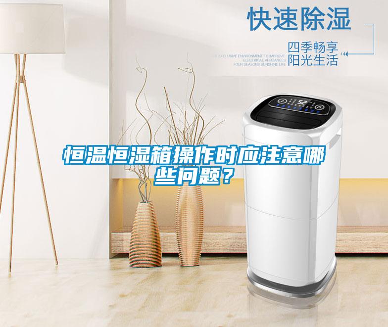 恒溫恒濕箱操作時應(yīng)注意哪些問題？