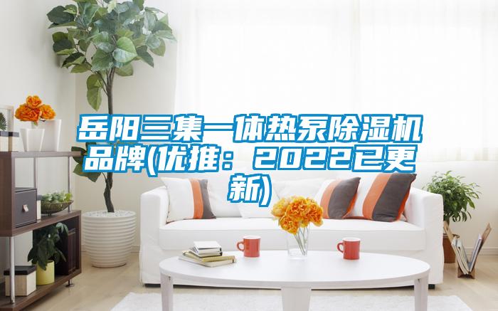 岳陽三集一體熱泵除濕機品牌(優推:2022已更新)