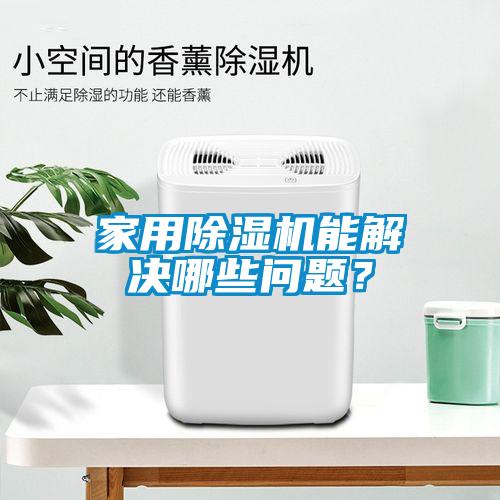 家用除濕機能解決哪些問題？
