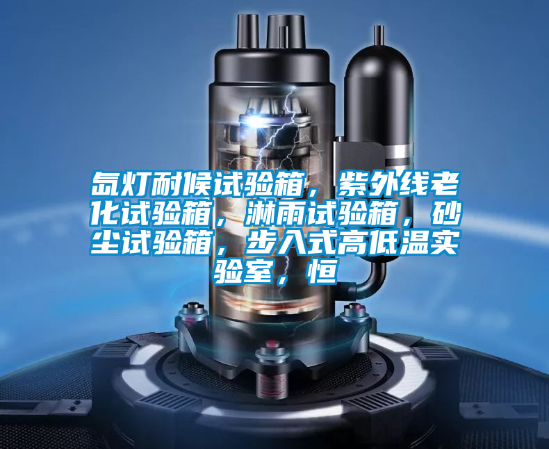 氙燈耐候試驗箱，紫外線老化試驗箱，淋雨試驗箱，砂塵試驗箱，步入式高低溫實驗室，恒