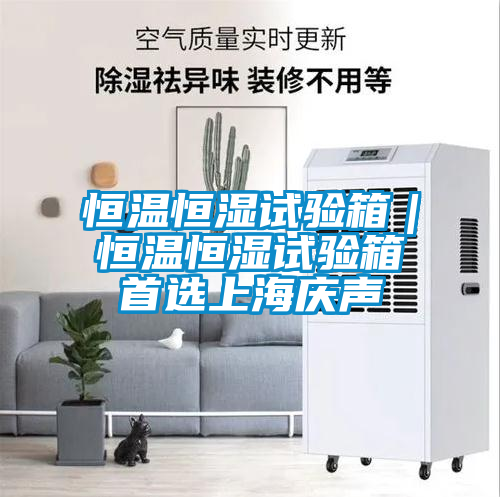 恒溫恒濕試驗箱|恒溫恒濕試驗箱首選上海慶聲