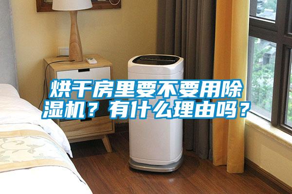 烘干房里要不要用除濕機？有什么理由嗎？