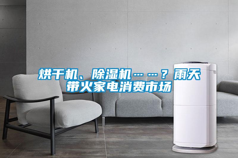 烘干機(jī)、除濕機(jī)……？雨天帶火家電消費(fèi)市場(chǎng)