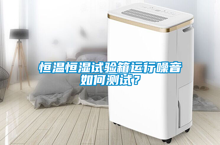 恒溫恒濕試驗箱運(yùn)行噪音如何測試？