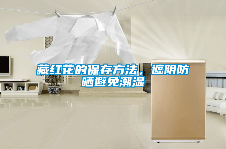 藏紅花的保存方法，遮陰防曬避免潮濕