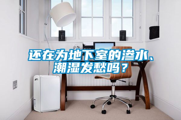 還在為地下室的滲水、潮濕發愁嗎？