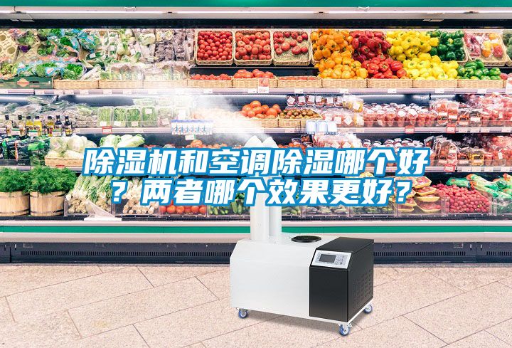 除濕機和空調除濕哪個好？兩者哪個效果更好？