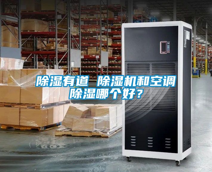 除濕有道 除濕機和空調除濕哪個好？