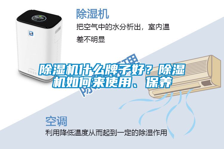 除濕機(jī)什么牌子好？除濕機(jī)如何來(lái)使用、保養(yǎng)