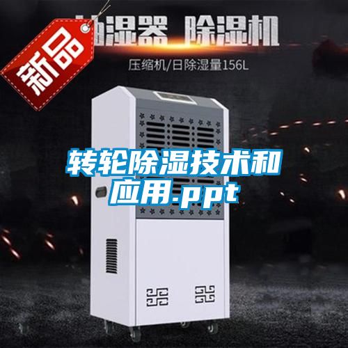 轉(zhuǎn)輪除濕技術(shù)和應用.ppt