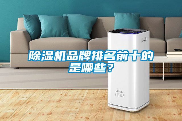 除濕機品牌排名前十的是哪些？