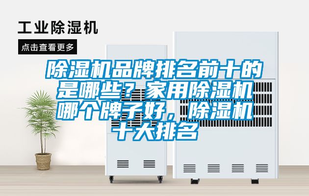 除濕機品牌排名前十的是哪些？家用除濕機哪個牌子好，除濕機十大排名