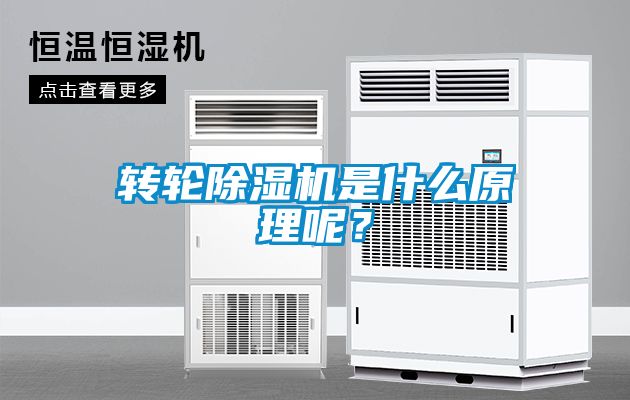 轉輪除濕機是什么原理呢？