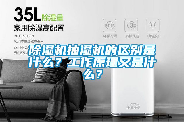 除濕機(jī)抽濕機(jī)的區(qū)別是什么？工作原理又是什么？