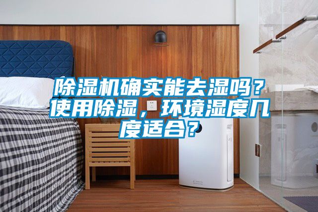 除濕機確實能去濕嗎？使用除濕，環境濕度幾度適合？