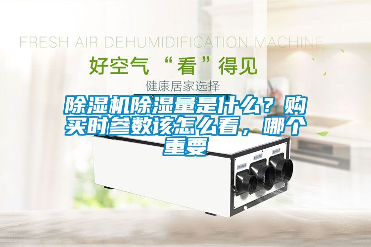 除濕機除濕量是什么？購買時參數該怎么看，哪個重要