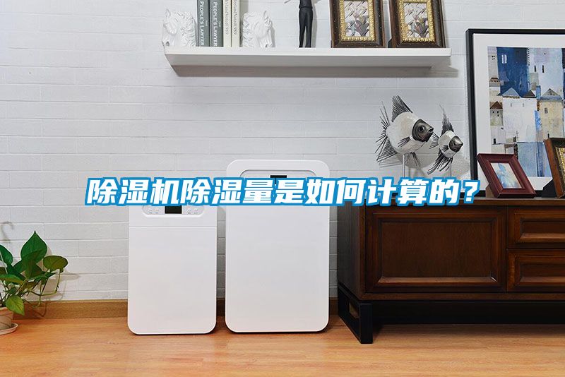 除濕機除濕量是如何計算的？